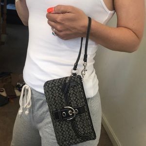 Coach wristlet